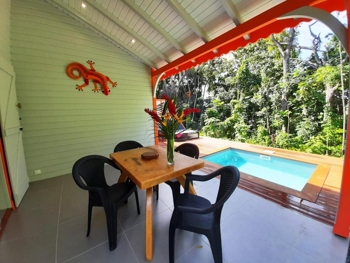 Caraibes Cottages Corail Piscine Privee A 900M De La Plage De Grande Anse Deshaies Ngoại thất bức ảnh