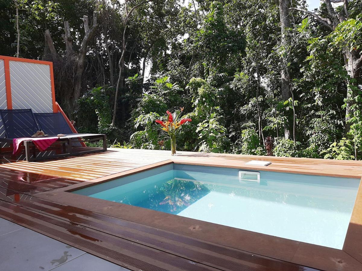 Caraibes Cottages Corail Piscine Privee A 900M De La Plage De Grande Anse Deshaies Ngoại thất bức ảnh