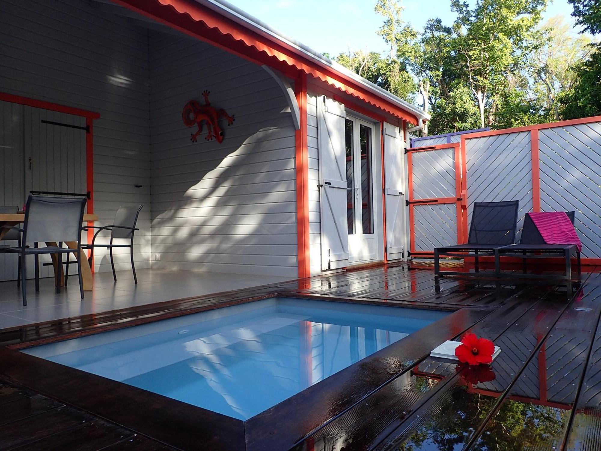 Caraibes Cottages Corail Piscine Privee A 900M De La Plage De Grande Anse Deshaies Ngoại thất bức ảnh